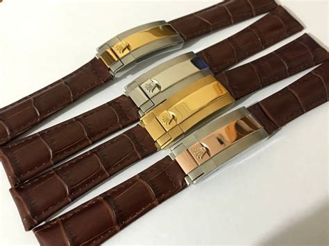 aftermarket presidential rolex watch bands|authentic Rolex leather watch bands.